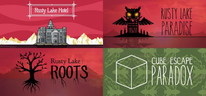 Rusty Lake Hotel & Rusty Lake: Roots & Rusty Lake Paradise & Cube Escape: Paradox